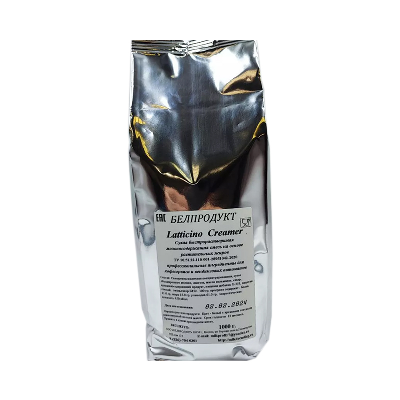 Сухие сливки Latticino Creamer (15% жирности), 1кг